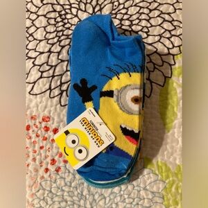 NWT Minion Socks